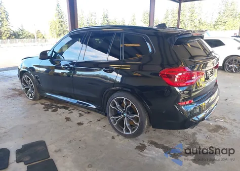 2021 BMW X3 M из США, поврежденный, VIN 5YMTS0C06M9F24560